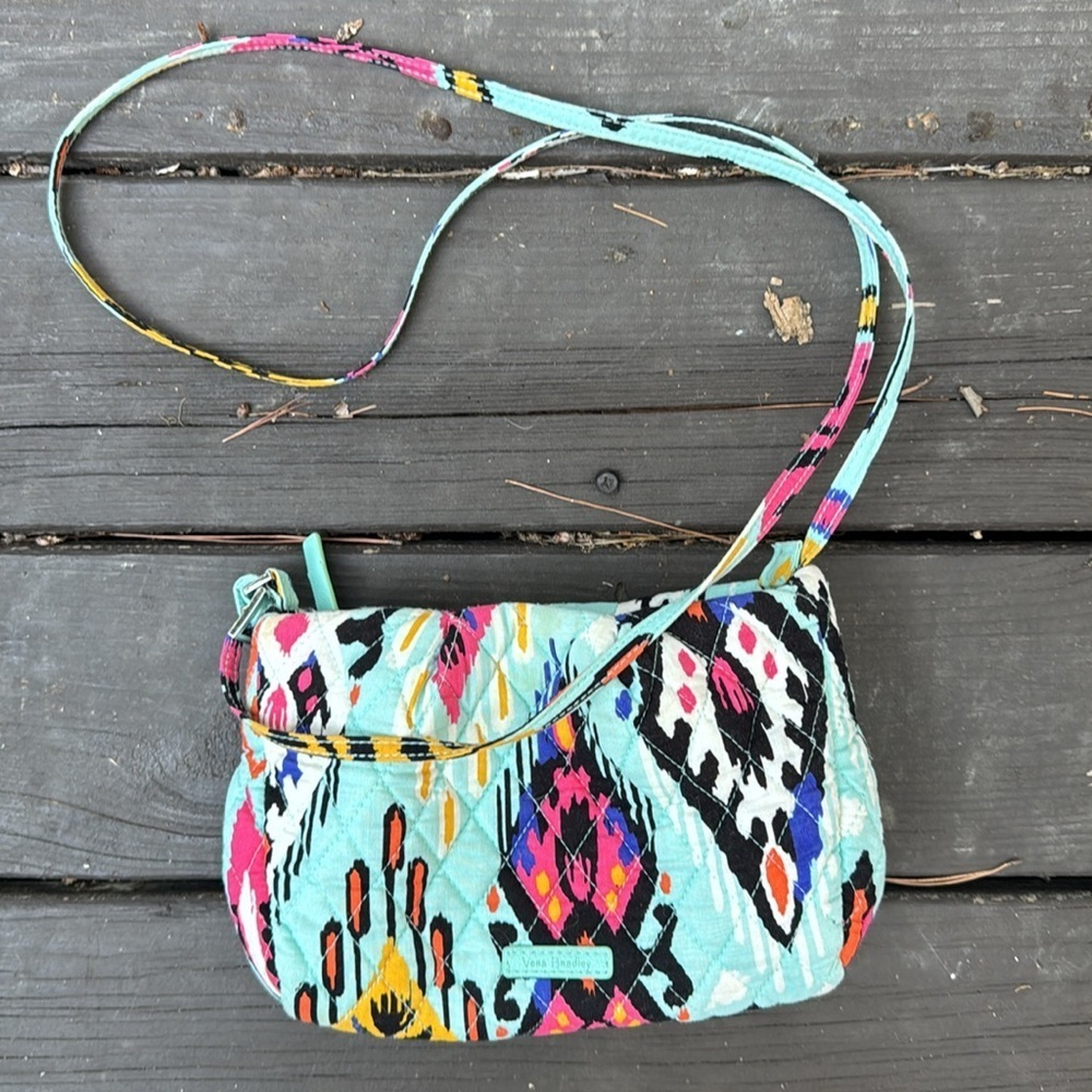 Vera Bradley Colorful Southwestern Patterned Shoulder Bag